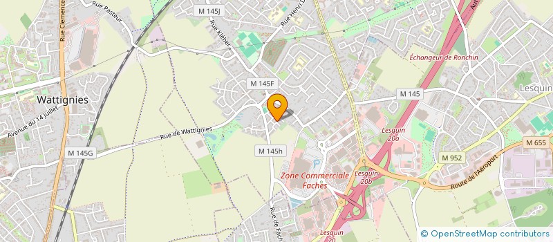 localisation de l'entreprise LBJ RENOV  FACHES-THUMESNIL