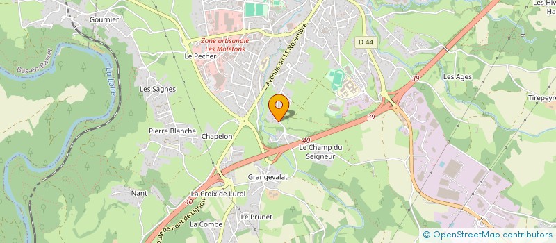 localisation de l'entreprise LBJAC AVALANCHE  MONISTROL-SUR-LOIRE