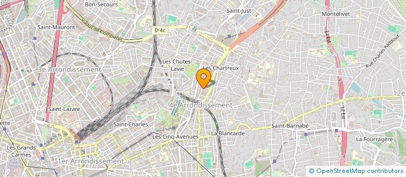 localisation de l'entreprise LBJB à MARSEILLE