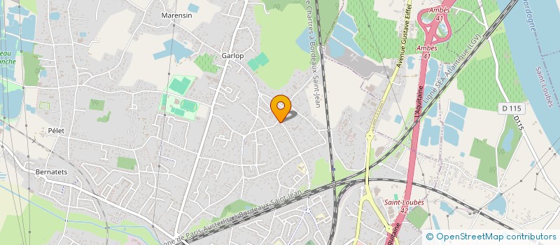 localisation de l'entreprise LBJFD  AMBARES-ET-LAGRAVE