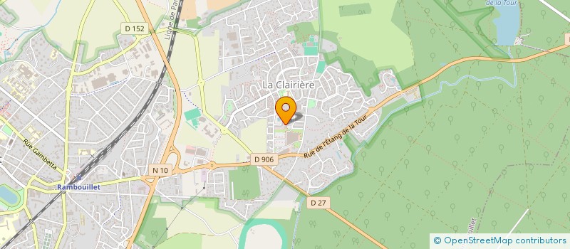 localisation de l'entreprise LBK à RAMBOUILLET