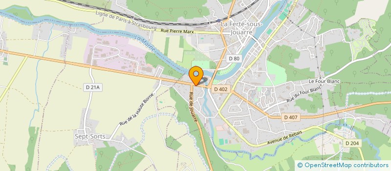 localisation de l'entreprise LBKS à LA FERTE-SOUS-JOUARRE