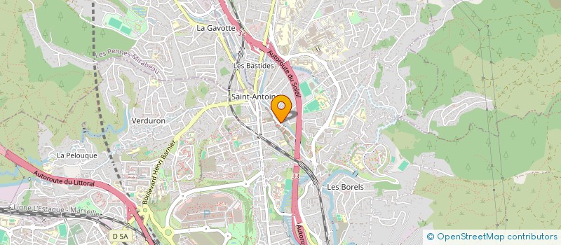 localisation de l'entreprise LBKTP  MARSEILLE