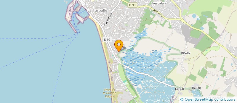 localisation de l'entreprise LBL  LA TURBALLE