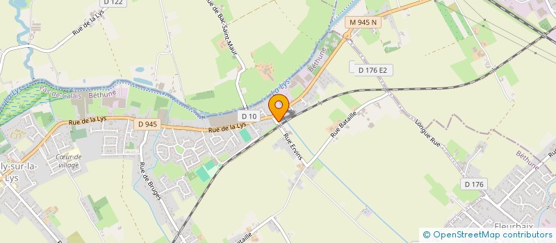 localisation de l'entreprise LBL  SAILLY-SUR-LA-LYS