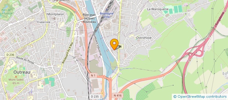 localisation de l'entreprise LBL AUTO IMPORT à SAINT-MARTIN-BOULOGNE