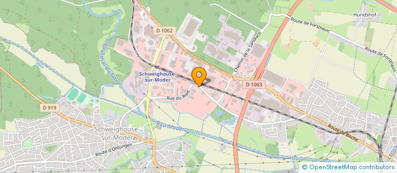 localisation de l'entreprise LBL TRANSPORTS  SCHWEIGHOUSE-SUR-MODER