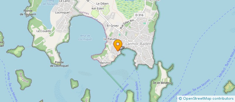 localisation de l'entreprise LBLB  LARMOR-BADEN