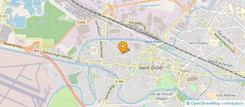 localisation de l'entreprise LBLF à SAINT-DIZIER