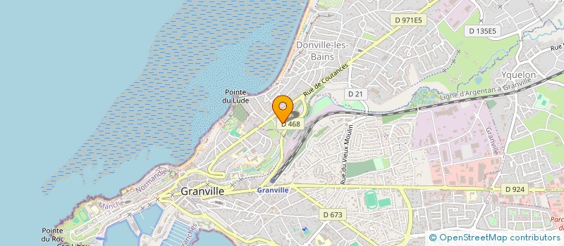 localisation de l'entreprise LBLM  DONVILLE-LES-BAINS