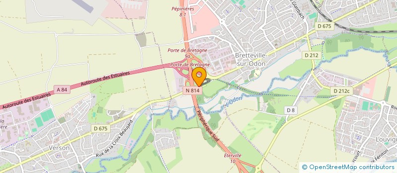 localisation de l'entreprise LBM  BRETTEVILLE-SUR-ODON