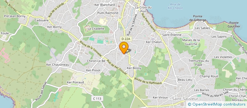 localisation de l'entreprise LBM à L'ILE-D'YEU