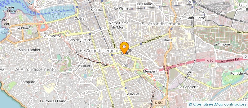 localisation de l'entreprise LBM à MARSEILLE