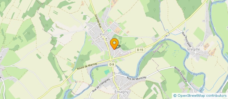 localisation de l'entreprise LBM  PIN