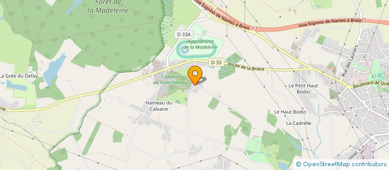 localisation de l'entreprise LBM AGENCY à PONTCHATEAU