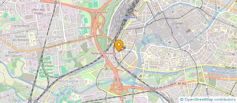 localisation de l'entreprise LBM CONSULTING à STRASBOURG