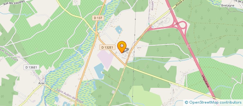 localisation de l'entreprise LBM ENERGIE  SAINT-AUBIN-DE-BLAYE