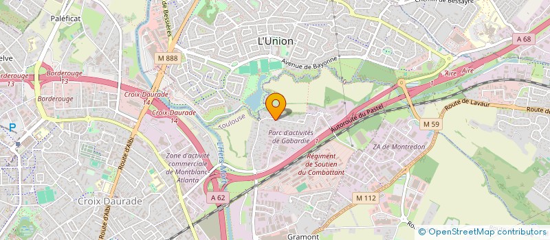 localisation de l'entreprise LBM GROUP à TOULOUSE