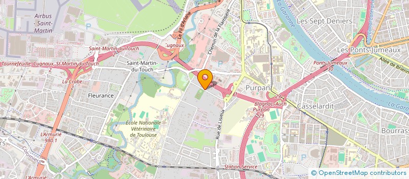 localisation de l'entreprise LBM LES BOX DE MAUBEC à TOULOUSE