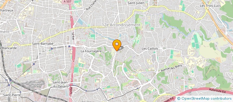localisation de l'entreprise LBM REALISATIONS à MARSEILLE