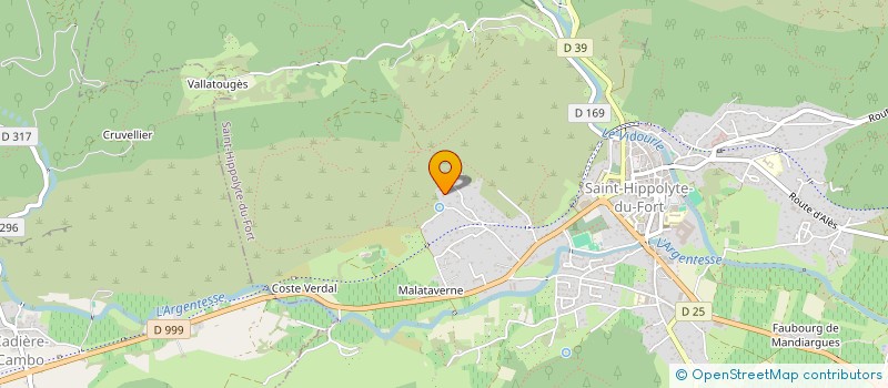 localisation de l'entreprise LBMAX  SAINT-HIPPOLYTE-DU-FORT