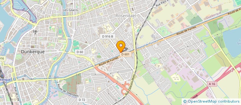 localisation de l'entreprise LBMB à DUNKERQUE