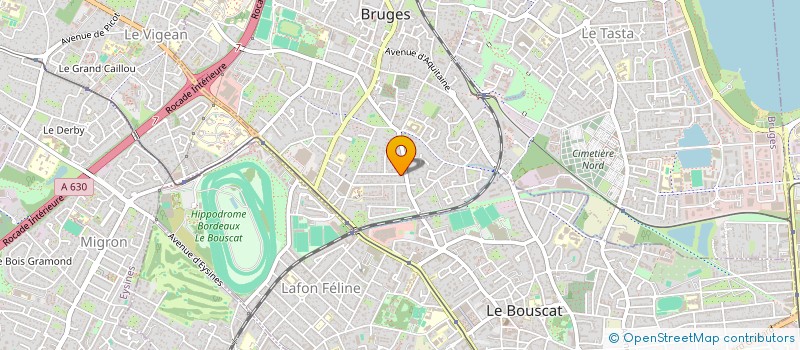 localisation de l'entreprise LBMC  BRUGES