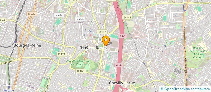 localisation de l'entreprise LBMC  L'HAY-LES-ROSES