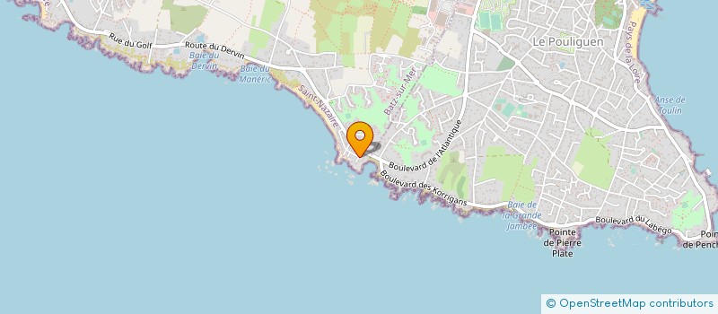 localisation de l'entreprise LBME BIS  BATZ-SUR-MER