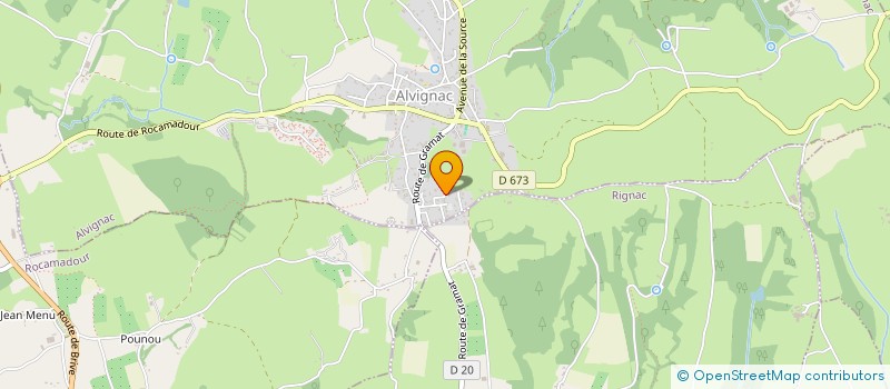 localisation de l'entreprise LBMG CAPITAL  ALVIGNAC