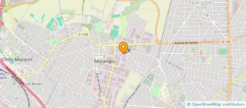 localisation de l'entreprise LBMO à MORANGIS