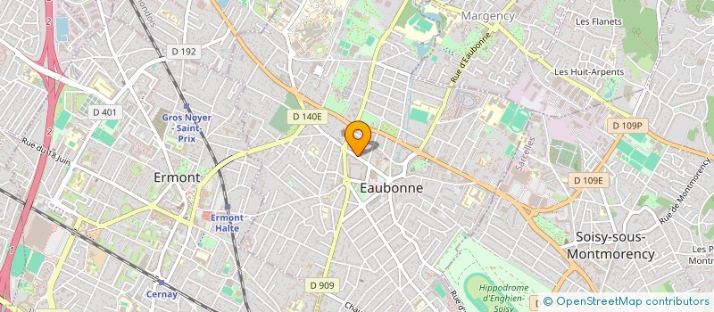 localisation de l'entreprise LBN à EAUBONNE