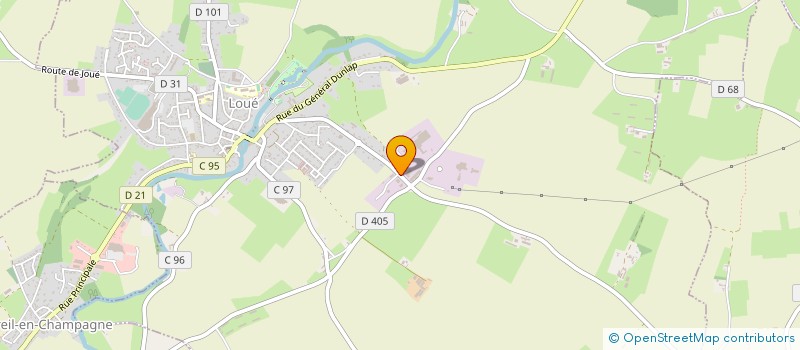 localisation de l'entreprise LBN COMMUNAUTE  LOUE