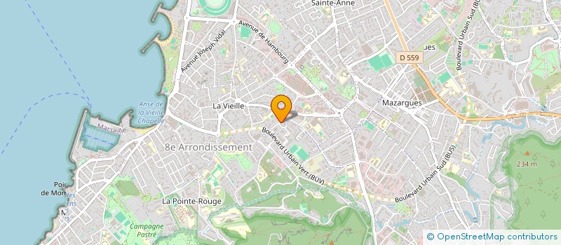 localisation de l'entreprise LBNL à MARSEILLE