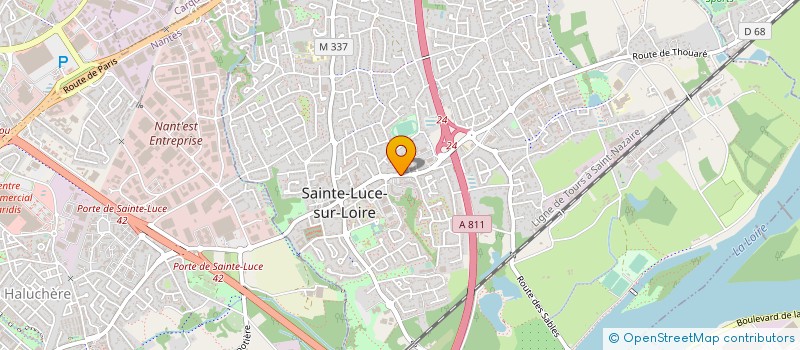 localisation de l'entreprise LBO à SAINTE-LUCE-SUR-LOIRE