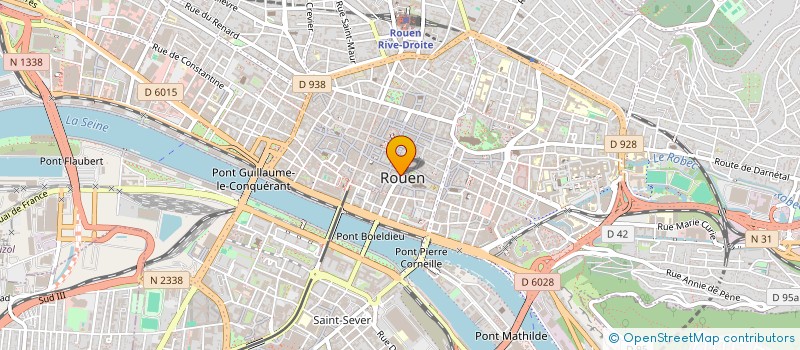 localisation de l'entreprise LBO à ROUEN