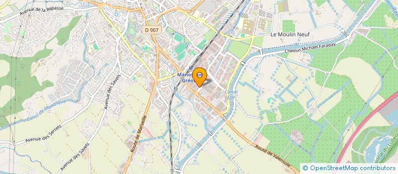 localisation de l'entreprise LBO CONSEIL  MANOSQUE