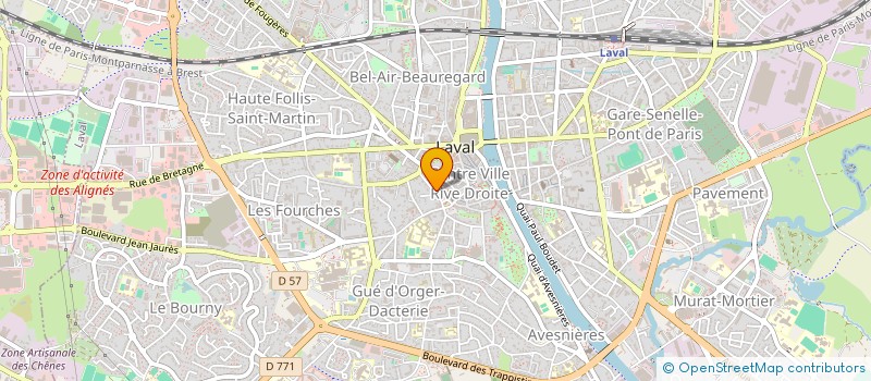 localisation de l'entreprise LBO CONSULT à LAVAL