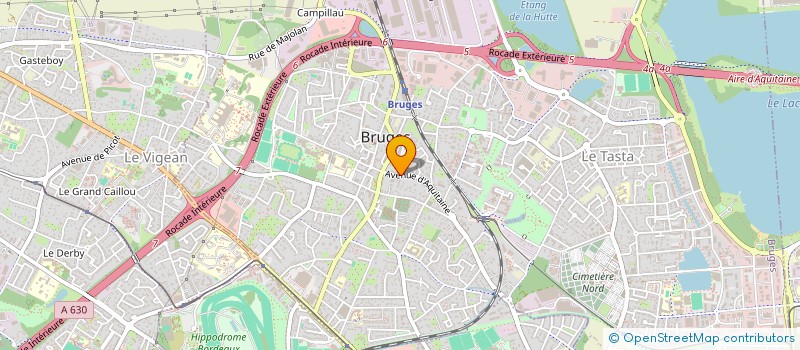 localisation de l'entreprise LBO IMMO  BRUGES