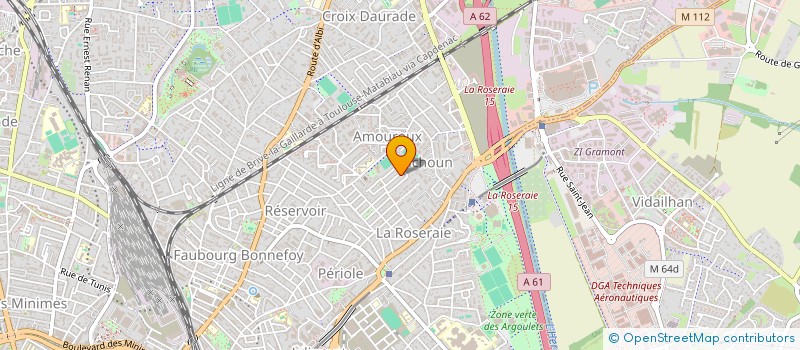 localisation de l'entreprise LBO IMMO à TOULOUSE