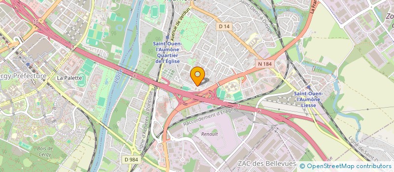 localisation de l'entreprise LBOO à SAINT-OUEN-L'AUMONE