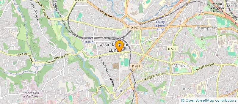 localisation de l'entreprise LBP EXPERTS ET CONSEILS  TASSIN-LA-DEMI-LUNE