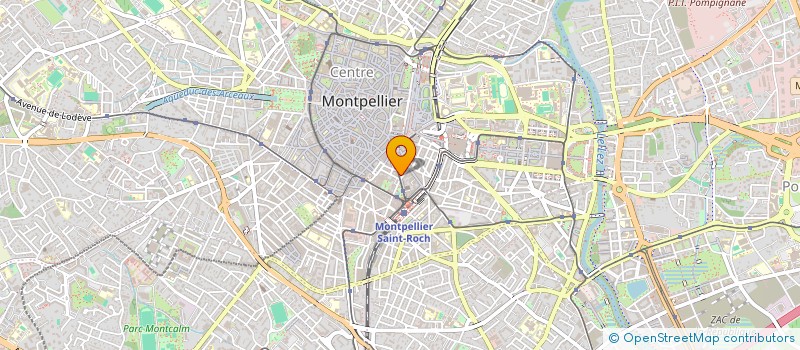 localisation de l'entreprise LBP IMMOBILIER à MONTPELLIER