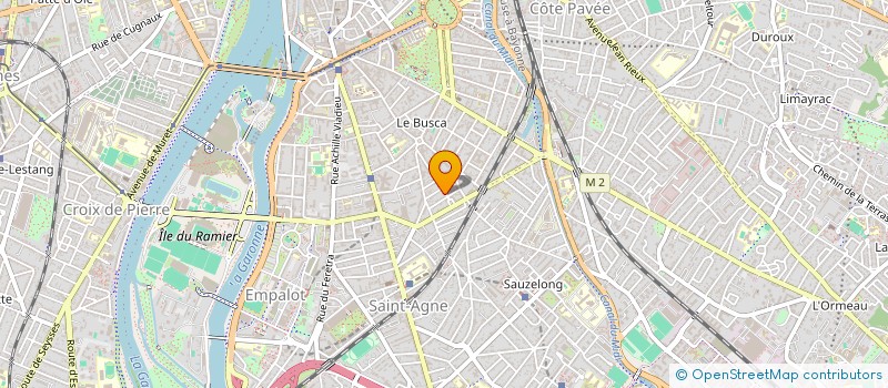 localisation de l'entreprise LBP INVEST  TOULOUSE