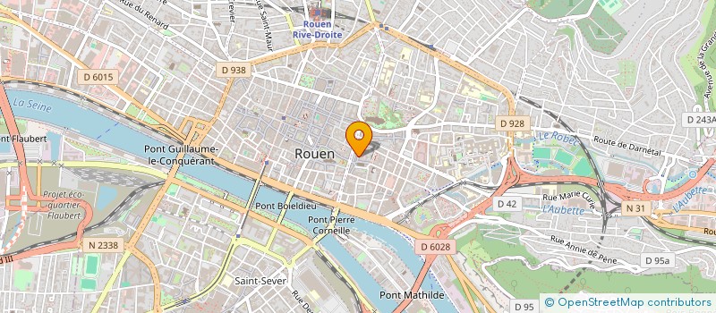 localisation de l'entreprise LBP LES PETITS BANDITS à ROUEN