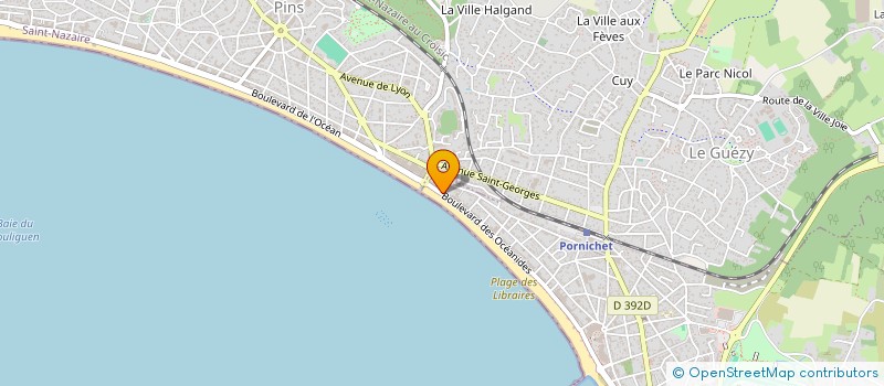 localisation de l'entreprise LBP SAP à PORNICHET