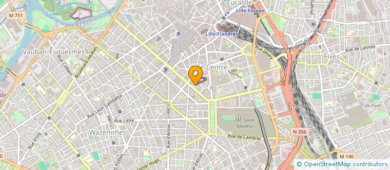 localisation de l'entreprise LBPM CONSULTING à LILLE