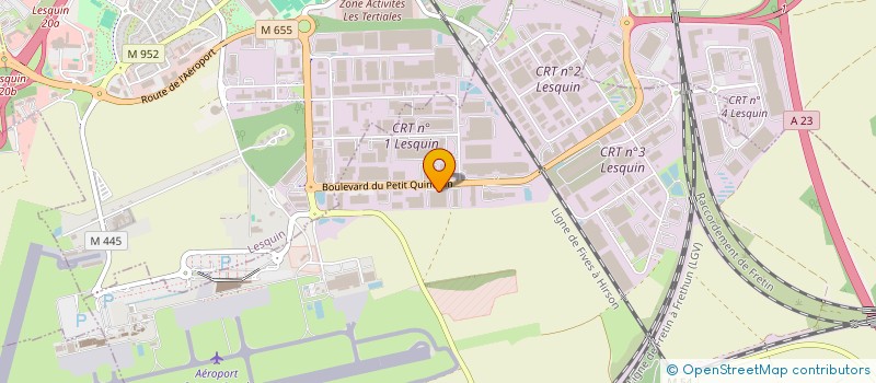 localisation de l'entreprise LBQC à FRETIN