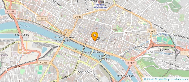 localisation de l'entreprise LBR 2 à ROUEN