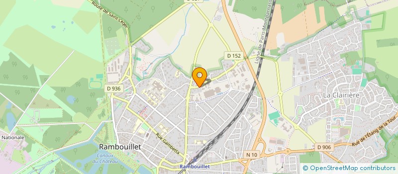 localisation de l'entreprise LBR 78  RAMBOUILLET